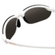 Smith Parallel 2 Sunglasses White/Polarized Platinum Mirror&Ignitor Rose Red 71mm