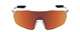 Smith Reverb Sunglasses Matte White/ChromaPop Red Mirror