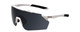 Smith Ruckus PivLock Wrap .5-Rimless Sunglasses Matte White/CP Black&Rose 135 mm