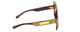 Side View of GUCCI GG0900S Unisex Oversized .5-Rimless Sunglasses Tortoise Havana/Brown 60 mm