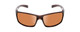 Front View of Coyote P-42 Unisex Full Rim Designer Polarized Sunglasses in Tortoise/Brown 63mm