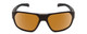 Front View of Smith Deckboss Unisex Sunglasses Gravy Grey/CP Polarized Bronze Mirror Gold 63mm