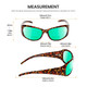 Calabria 645SB Polarized Bi-Focal Reading Sunglasses 60mm X-Large CHOOSE COLOR&P