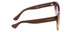 Side View of Havaianas NORONHA/M Ladies Cateye Sunglasses in Havana Fade/Brown Gradient 52 mm