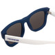 Close Up View of Havaianas PARATY/M Unisex Classic Sunglasses Blue White & Green Multi-Layer 50mm