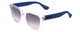 Havaiana PARATY/L Classic Sunglasses Crystal Clear Blue/Smoke Grey Gradient 52mm