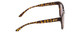 Side View of Smith Era Cateye Sunglasses Vintage Tortoise Gold/Polarized Brown Gradient 55 mm