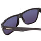 Close Up View of Smith Lowdown Xl 2 Unisex Classic Sunglasses Black/ChromaPop Polarized Gold 60mm