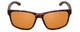 Front View of Smith Basecamp Unisex Sunglasses in Tortoise Gold/ChromaPop Polarized Brown 58mm
