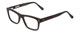 Profile View of Ernest Hemingway 4665 Unisex Cateye Acetate Designer Eyeglasses Matte Black 53mm
