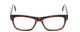 Front View of Ernest Hemingway H4665 Designer Reading Eye Glasses with Custom Cut Powered Lenses in Shiny Tortoise Havana Brown Yellow Unisex Cateye Full Rim Acetate 53 mm