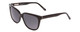 Profile View of Ernest Hemingway H4737 Unisex Cateye Designer Sunglasses in Black&Blue/Grey 55mm