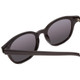 Close Up View of Ernest Hemingway H4739 Unisex Cateye Designer Sunglasses in Black&Blue/Grey 53mm