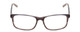 Front View of Ernest Hemingway 4806 Unisex Eyeglasses Grey Blue/Auburn Brown Layered Mist 56mm