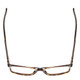 Top View of Ernest Hemingway H4806 Unisex Eyeglasses Yellow Brown Tortoise/Olive Green 56 mm