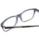 Close Up View of Gotham Style 256 Mens Classic Designer Reading Glasses in Matte Blue Stripe 55mm
