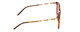 Side View of GUCCI GG0655SA-003 Women Cateye Sunglasses Havana Tortoise Brown Gold/Brown 56mm