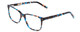 Profile View of Ernest Hemingway H4905 Designer Blue Light Blocking Eyeglasses in Blue Auburn Tortoise Havana Ladies Classic Full Rim Acetate 53 mm