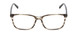 Front View of Ernest Hemingway H4817 Designer Reading Eye Glasses with Custom Cut Powered Lenses in Grey Black Marble Crystal Unisex Oval Full Rim Acetate 55 mm