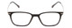Front View of Ernest Hemingway H4846 Unisex Cateye Designer Eyeglasses Black Grey Silver 53mm