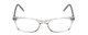 Front View of Ernest Hemingway H4852 Unisex Designer Eyeglasses in Crystal Silver Glitter 51mm