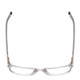 Top View of Ernest Hemingway H4852 Unisex Designer Eyeglasses in Crystal Silver Glitter 51mm