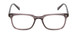 Front View of Ernest Hemingway 4854 Unisex Cateye Designer Eyeglasses Grey Smoke Crystal  51mm