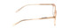 Side View of Ernest Hemingway 4854 Unisex Cateye Eyeglasses in Wheat Brown Cystal Silver 54mm