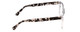 Side View of Ernest Hemingway H4861 Designer Progressive Lens Blue Light Blocking Eyeglasses in Clear Crystal/Grey Black Tortoise Havana Unisex Cateye Full Rim Acetate 55 mm