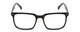 Front View of Ernest Hemingway 4866 Unisex Cateye Eyeglasses in Gloss Black/Silver Accent 51mm