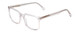 Profile View of Ernest Hemingway 4866 Unisex Cateye Eyeglasses Clear Crystal/Silver Glitter 51mm