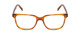 Front View of Ernest Hemingway H4868 Unisex Cateye Eyeglasses Demi-Tortoise Blonde/Silver 52mm