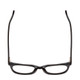 Top View of Ernest Hemingway H4900 Unisex Cateye Eyeglasses Gloss Black/Silver Accents 52 mm