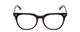Front View of Ernest Hemingway H4900 Unisex Cateye Eyeglasses Gloss Black/Silver Accents 52 mm