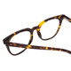 Close Up View of Ernest Hemingway H4900 Unisex Cateye Eyeglasses Brown Amber Tortoise/Silver 52mm