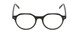Front View of Ernest Hemingway H4907 Designer Reading Eye Glasses with Custom Cut Powered Lenses in Jade Green Ladies Round Full Rim Acetate 48 mm