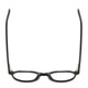 Top View of Ernest Hemingway H4907 Designer Reading Eye Glasses with Custom Cut Powered Lenses in Jade Green Ladies Round Full Rim Acetate 48 mm