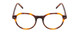 Front View of Ernest Hemingway H4907 Ladies Round Designer Eyeglasses in Tortoise Havana 48 mm