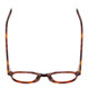 Top View of Ernest Hemingway H4907 Ladies Round Designer Eyeglasses in Tortoise Havana 48 mm