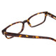 Close Up View of Ernest Hemingway H4910 Unisex Eyeglasses in Gloss Amber Brown Tortoise/Gold 51mm