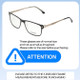 Size Awareness View of Big and Tall 22 Designer Reading Eye Glasses with Custom Cut Powered Lenses in Black/Clear Crystal Unisex Square Full Rim Acetate 58 mm