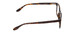 Side View of Ernest Hemingway H4617 Designer Blue Light Blocking Eyeglasses in Matte Tortoise Havana Brown Gold Unisex Cateye Full Rim Acetate 56 mm