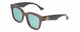Profile View of GUCCI GG0998S 004 Women Cateye Designer Sunglasses in Plum/Black/Gold/Green 52mm