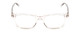Front View of Ernest Hemingway H4617 Unisex Cateye Designer Reading Glasses Crystal Clear 56mm