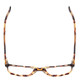 Top View of Ernest Hemingway H4905 Women Reading Glasses Antique Yellow Tortoise Havana 53mm