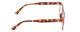 Side View of Prive Revaux Expert Unisex Reading Glasses in Pink Crystal Tortoise Havana 50 mm