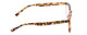 Side View of Prive Revaux Show Off Womens Round Reading Glasses Toffee Orange Brown Tort 48mm