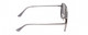 Side View of Kenneth Cole Reaction KC2829 Unisex Aviator Sunglass Gunmetal/Silver Mirror 58mm