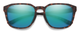 Front View of Smith Contour Sunglass Tortoise/Photochromic CP Polarized Blue Green Mirror 56mm