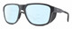 Profile View of Smith Optics Embark Designer Progressive Lens Blue Light Blocking Eyeglasses in Matte Slate Grey Unisex Wrap Full Rim Acetate 58 mm